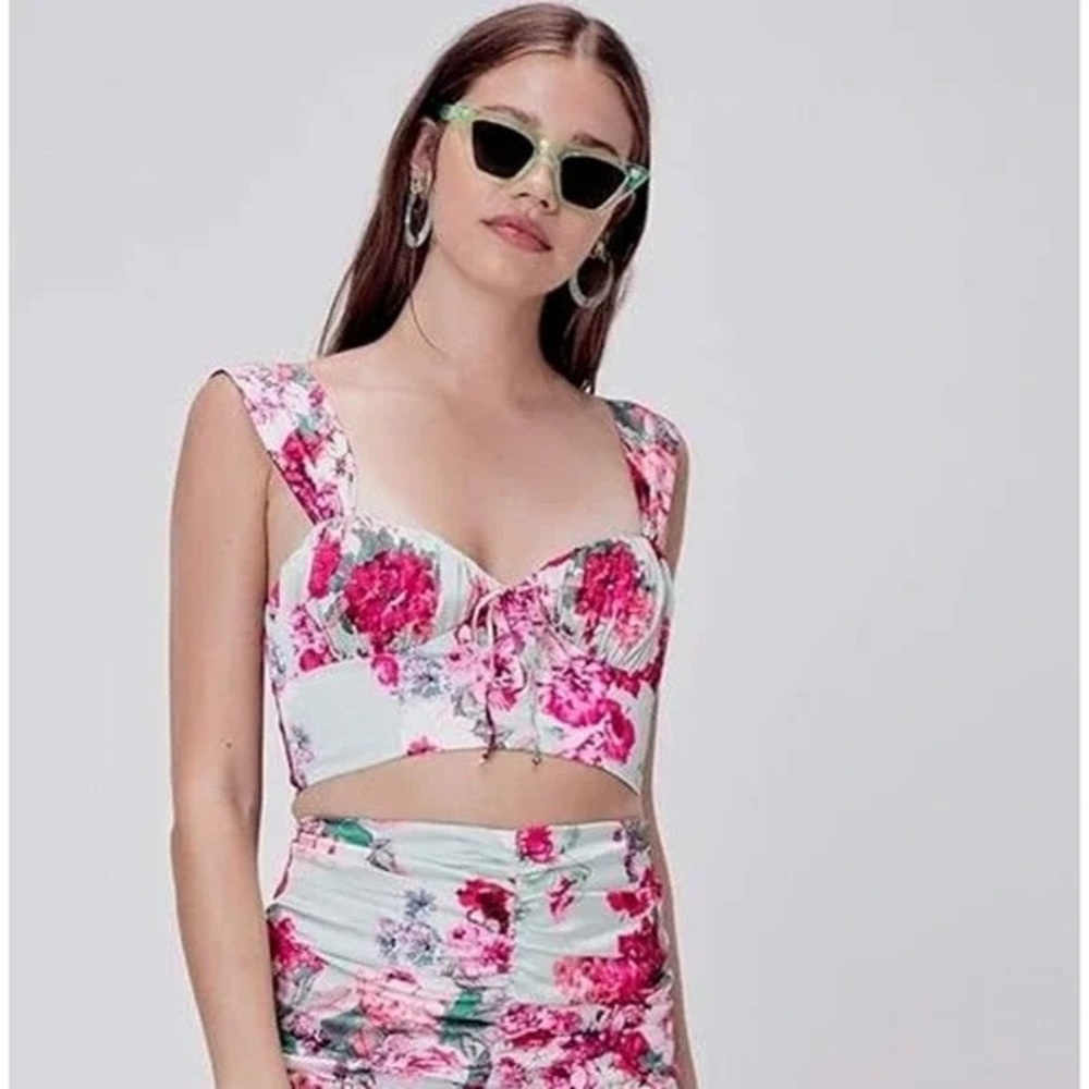 For Love & Lemons Robin Crop Top, XS, NWOT